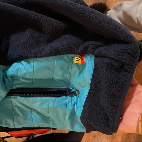 YOCOLORADO Women's Momentum PolarteC Fleece Jacket in Navy size M - Picture 6 of 11